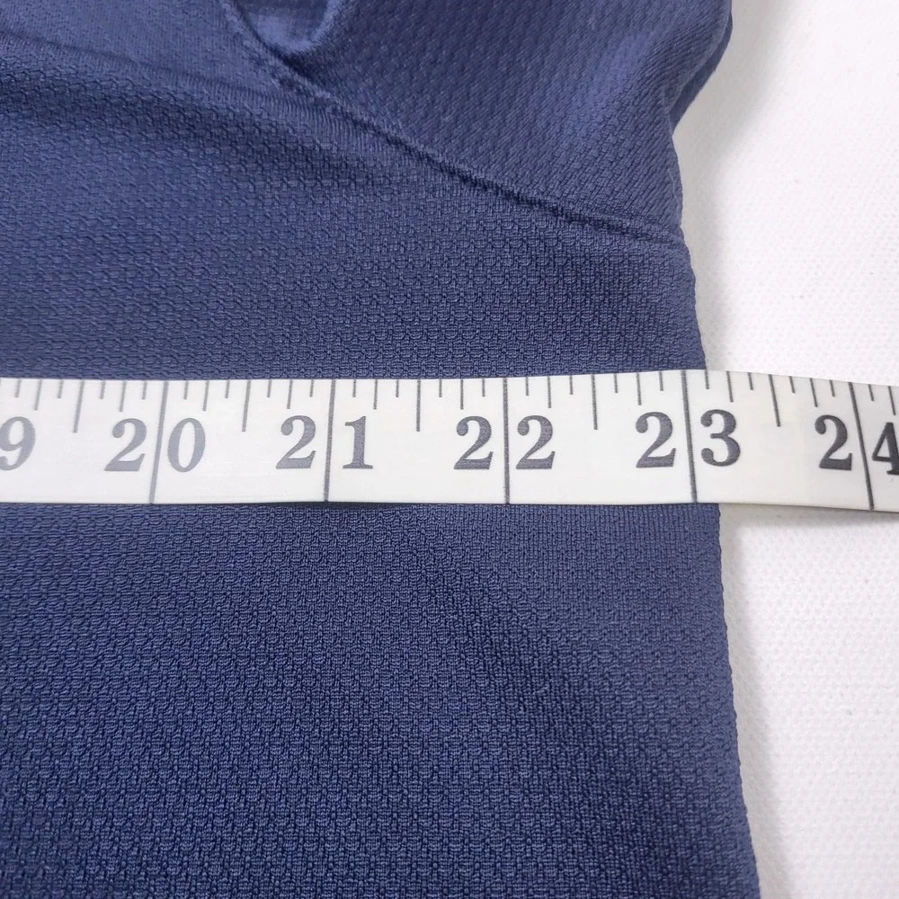 Nike‎ DRI-FIT Activewear Polo Shirt Mens Large Blue Short Sleeve